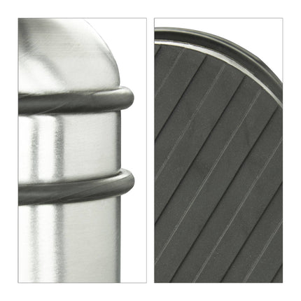 Door stop stainless steel silver