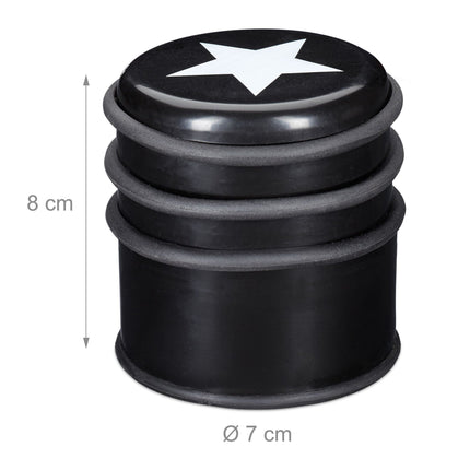 Door stop with star