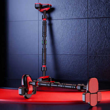 Türreckstange, 100–200 cm, Vierfachstütze