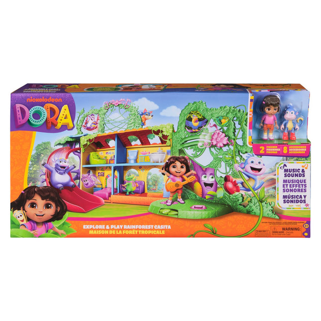 Dora The Explorer Casita Spielset mit Geräuschen und Zubehör