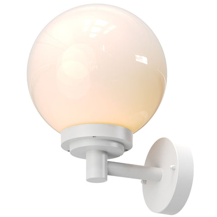Doro Wandleuchte E27 Fassung IP44 Weiß