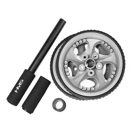 Double Ab Roller Wheel – Dual Wheels, Non-Slip Handles