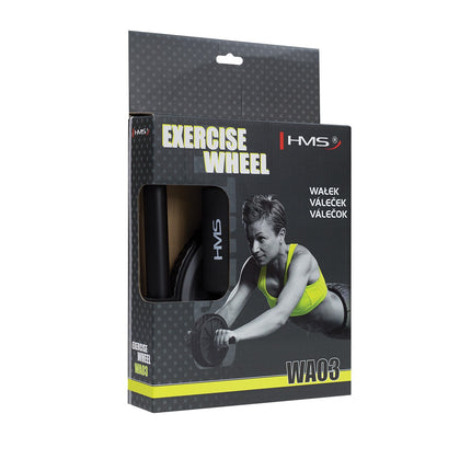 Double Ab Roller Wheel – Dual Wheels, Non-Slip Handles
