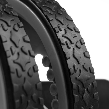 Double Ab Roller Wheel – Dual Wheels, Non-Slip Handles
