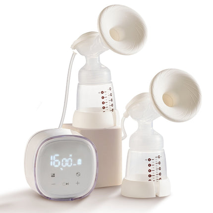 Double Electric Breast Pump, 4 Modes 16 Levels, Rechargeable LED