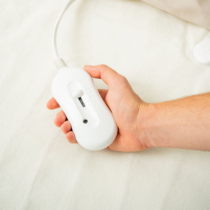 Double Electric Underblanket Blewarm InnovaGoods 60+60 W 140 x 160 cm White