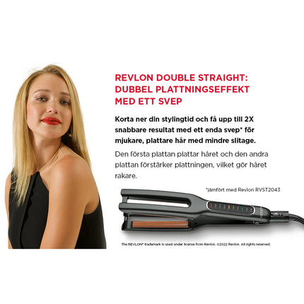 Double Straight Straightener RVST2204