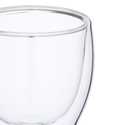 Double-Walled Cappuccino Glasses – Heat Retaining, 2-Pack