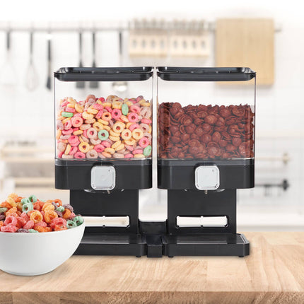 Double cereal dispenser