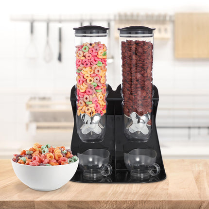 Double cereal dispenser