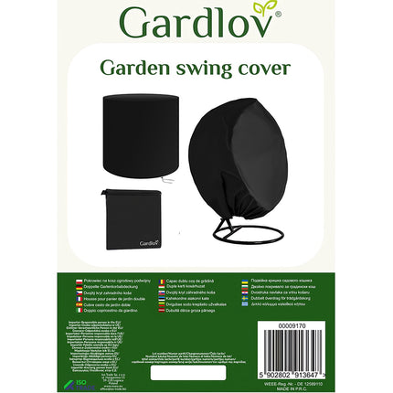 Double garden basket cover