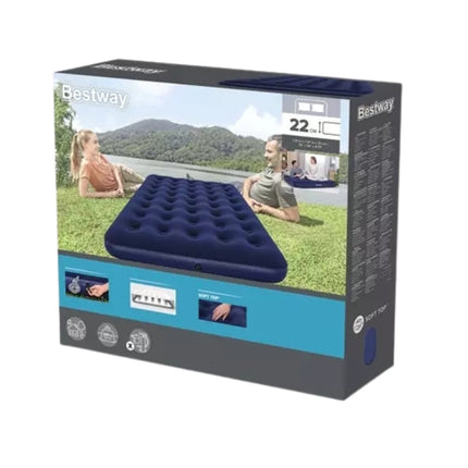 Doppelmatratze 191 x 137 x 22 cm BESTWAY 67002 