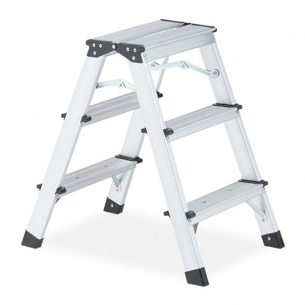 Double-sided stepladder