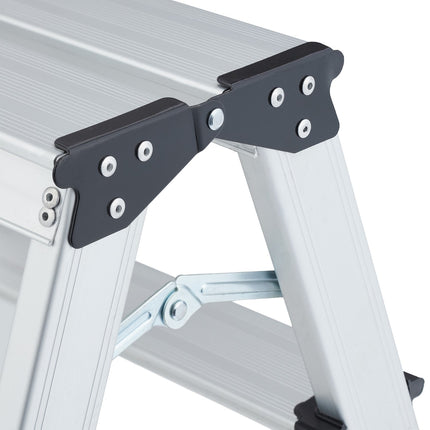 Double-sided stepladder