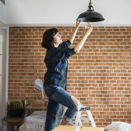 Double-sided stepladder