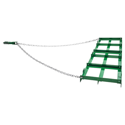 Drag Harrow, 6 Ft Tow-Behind Driveway Grader, 72 In Chain