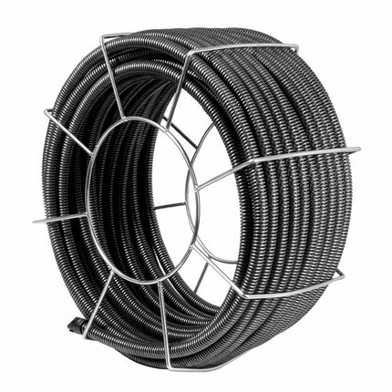 Drain Cleaning Cable 100 ft, 3/4 in Solid Core, 4 Cutters
