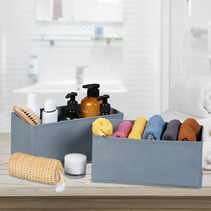 Schubladen-Organizer-Set, 8-teilig, faltbare Aufbewahrungsboxen