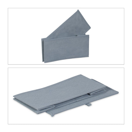Schubladen-Organizer-Set, 8-teilig, faltbare Aufbewahrungsboxen
