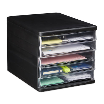 Drawer box with 5 compartments