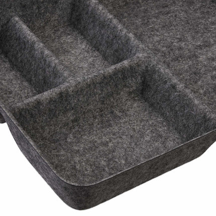 Drawer divider made of felt