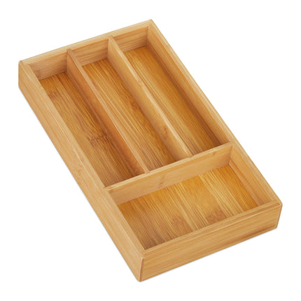 Drawer divider with 4 compartments