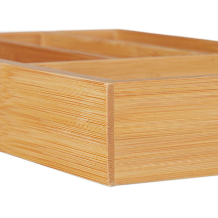 Drawer divider with 4 compartments