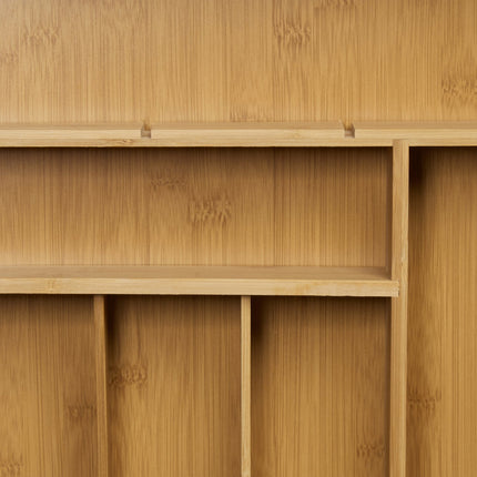 Drawer insert bamboo set of two