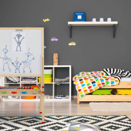 Drawing easel for children with whiteboard