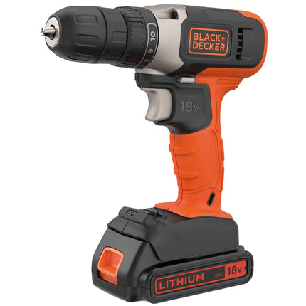 Perceuse-visseuse avec batterie lithium-ion 18 V 1,5 Ah