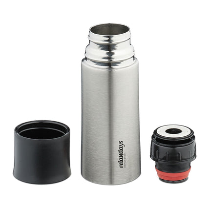 Drinking bottle 300 ml in stainless steel with mug