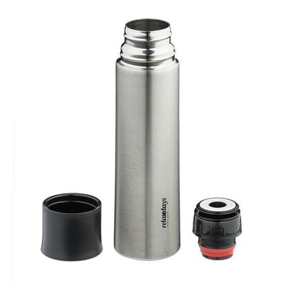 Drinking bottle in stainless steel 500 ml with cup