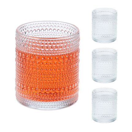 Trinkglas Tropfen 4er Set