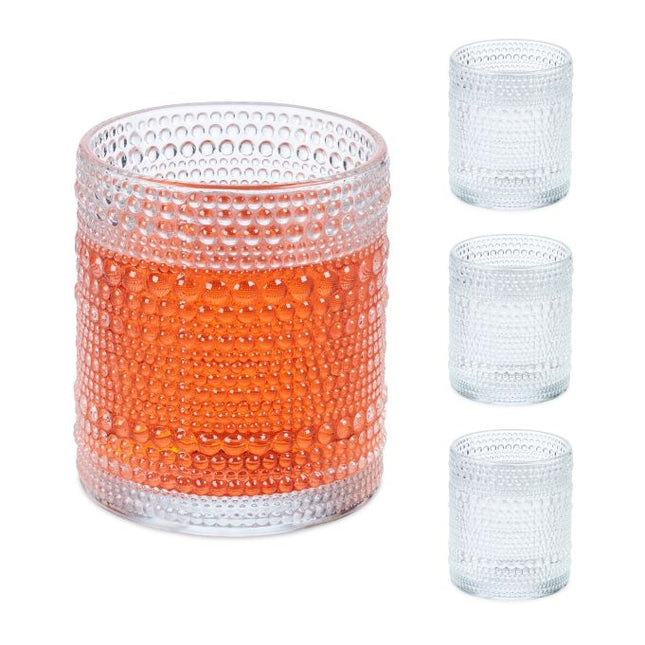 Trinkglas Tropfen 4er Set