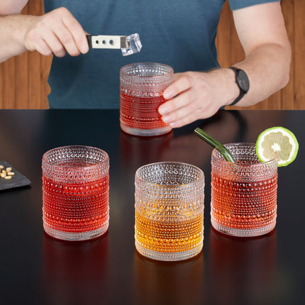 Trinkglas Tropfen 4er Set