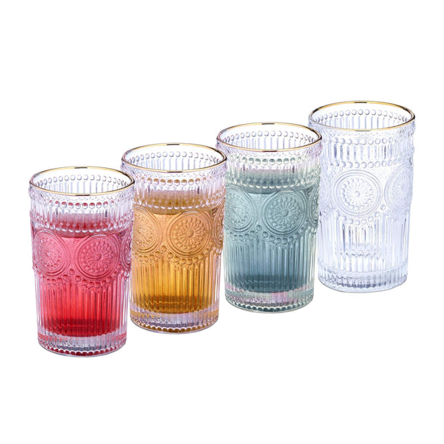 Trinkgläser Vintage 40 cl 4er Set