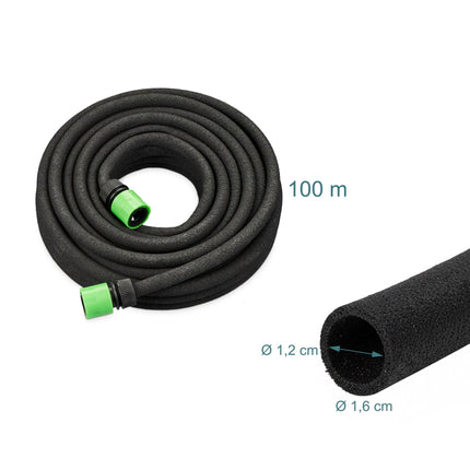 Drip Irrigation Hose for Hedges and Flower Beds, Water-Saving