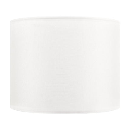Drum Lamp Shade, 13 x 13 x 10 In, Off-White Linen
