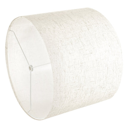 Drum Lamp Shade Set of 2, 16 x 16 x 12 in Linen