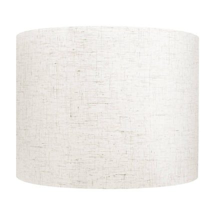 Drum Lamp Shades, Set of 2, 13x13x10 in Linen