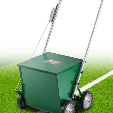 Dry Line Marker Chalker – 4-Wheel, 2 or 4 In, 65 lb