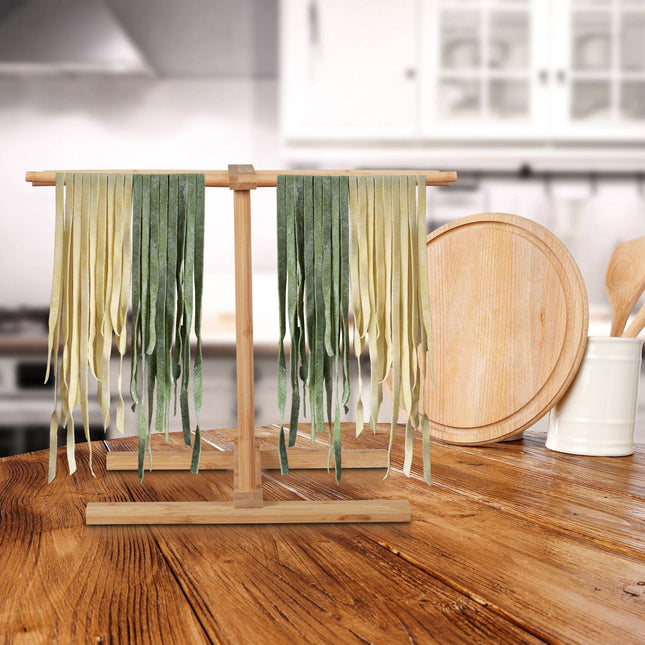 Drying rack for pasta with 8 arms
