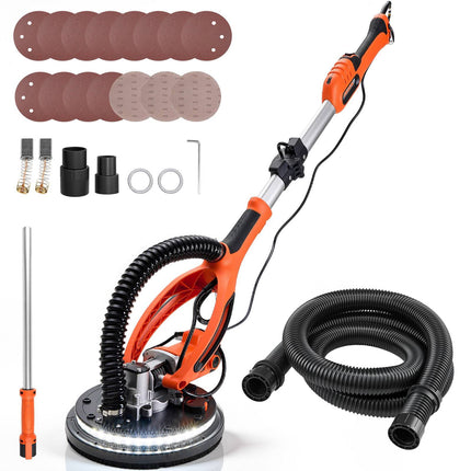 Drywall Sander 850W, Variable Speed, LED, Dust Hose Kit