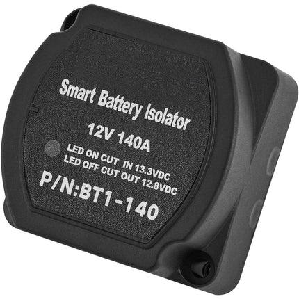 Dual Battery Isolator Kit, 12V 140A VSR, 2m Cable