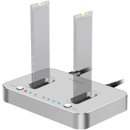 Dual M.2 NVMe SSD-Dockingstation USB 3.2 Gen 2