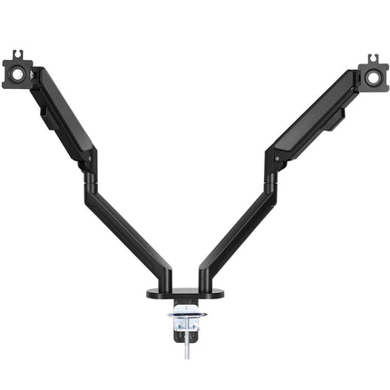 Dual Monitor Mount, Gas Spring, 13-35 in, 12 kg