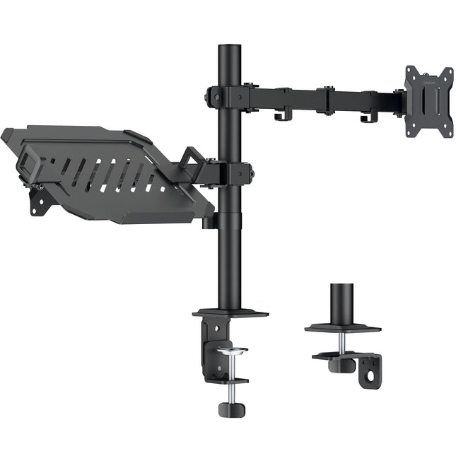 Stojan na dva monitory a notebook, obrazovka 17-32", notebook 12-17"