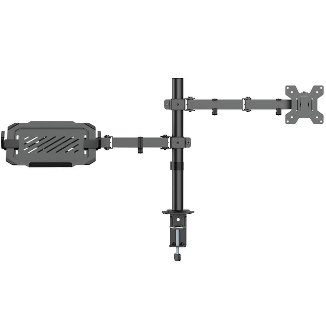 Stojan na dva monitory a notebook, obrazovka 17-32", notebook 12-17"