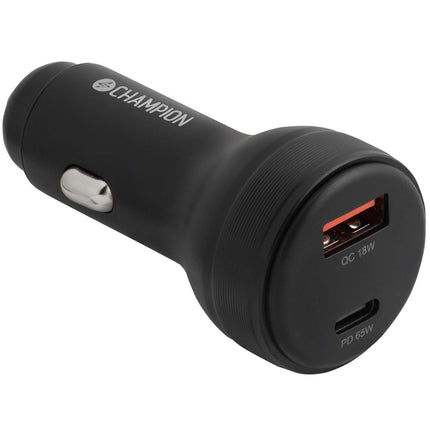 Dual-Port 83W Ladegerät, QC/PD-kompatibel, Schwarz