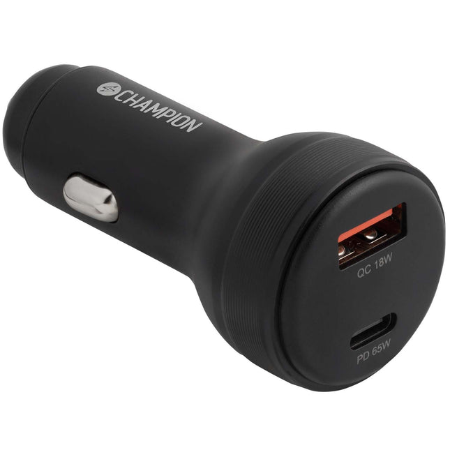 Dual-Port 83W Ladegerät, QC/PD-kompatibel, Schwarz
